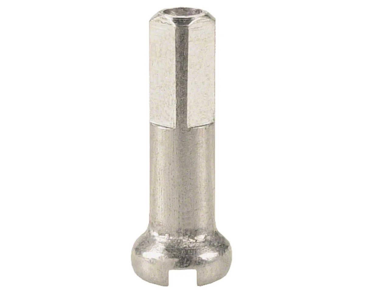 DT Swiss Brass Nipples (Silver) (2.0 x 16mm) (Box of 100)